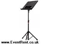 Heavy Duty light weight metal music stand 