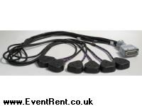 16pin lectrflex-6x16amp socket spider