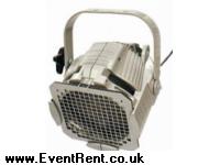 Multi/par with 575 lamp with lense Narrow spot lens (19). C/W Gel frame. G Clamp inc Nut & Bolt. Safety Bond. Mains lead 15 amp