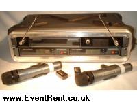 Sennheiser Two Channel handheld radio kit