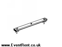 610mm T/bar with 2 holes Powerdrive Ref 35