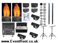 Denon 2100F twin CD player & control desk + American DJ Q3433 mixer / Consol stand. Black H / 3+++++