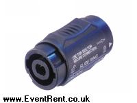 Speakon 4/way female to female coupler