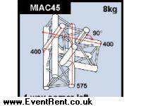 Showcraft triangular 4-way corner left