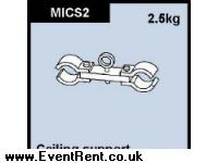 Showcraft triangular ceiling support