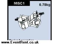 Showcraft triangular swivel coupler